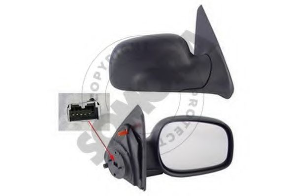 150155AM SOMORA Наружное зеркало 150155AM SOMORA Наружное зеркало