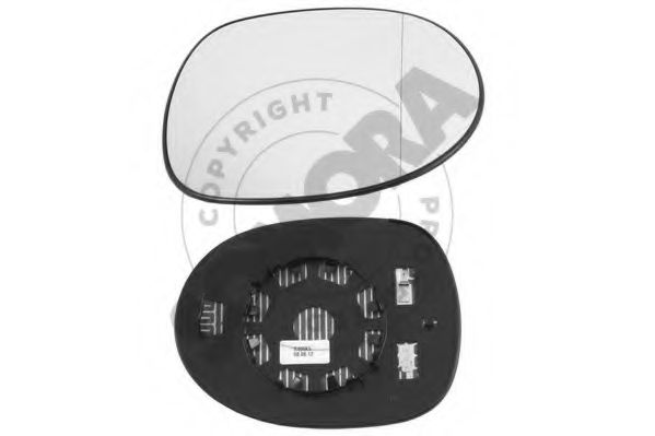 123355GM SOMORA Зеркальное стекло, наружное зеркало 123355GM SOMORA Зеркальное стекло, наружное зеркало