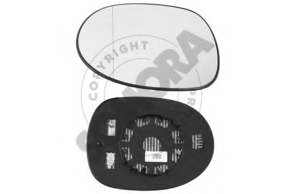 123356GM SOMORA Зеркальное стекло, наружное зеркало 123356GM SOMORA Зеркальное стекло, наружное зеркало