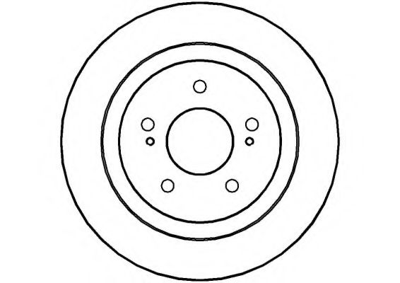 NATIONAL NBD530 Тормозной диск NATIONAL NBD530 Тормозной диск