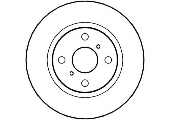 NBD555 NATIONAL Тормозной диск NBD555 NATIONAL Тормозной диск