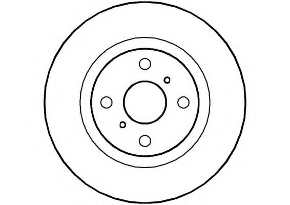 NBD556 NATIONAL Тормозной диск NBD556 NATIONAL Тормозной диск