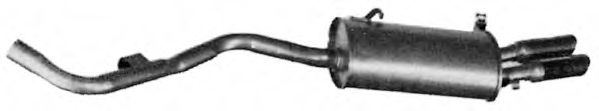 IMASAF MS5517 Глушитель выхлопных газов для MASERATI BITURBO (70, 77) 2.24V