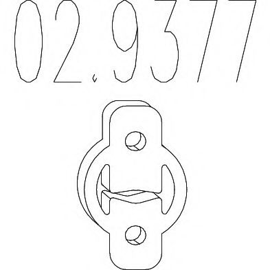 MTS 029377 Буфер, глушитель 