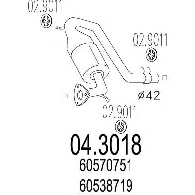 MTS 043018 Катализатор 