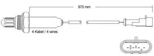 BBT OXY425097 Лямбда-зонд 