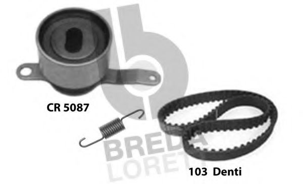 BREDA LORETT KCD0162 Комплект ГРМ для HONDA LOGO