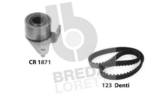 BREDA LORETT KCD0706 Комплект ГРМ для VOLVO 940 Break (945)