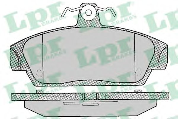 LPR 05P069 Тормозные колодки для ROVER 100 кабрио (XP)