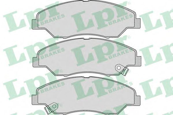 LPR 05P1053 Тормозные колодки LPR 