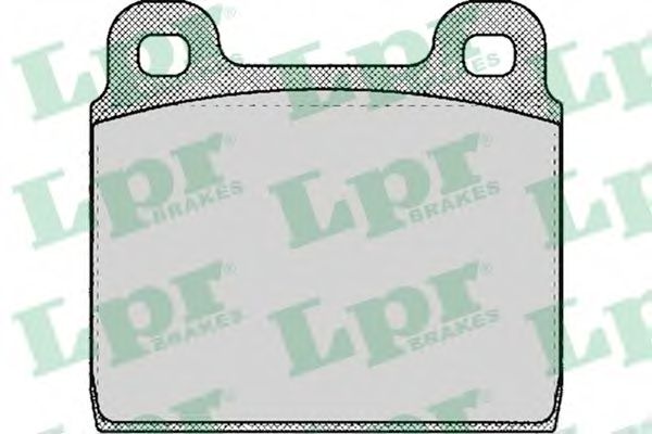 LPR 05P109 Тормозные колодки LPR 