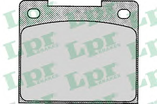 LPR 05P113 Тормозные колодки LPR 