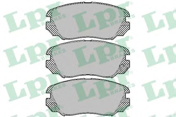 LPR 05P1409 Тормозные колодки для SAAB 9-5