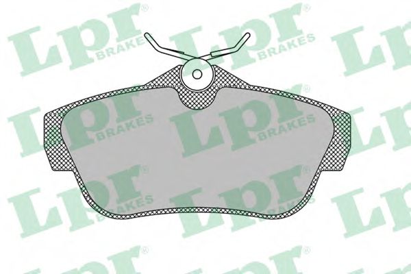 LPR 05P1460 Тормозные колодки LPR для FIAT