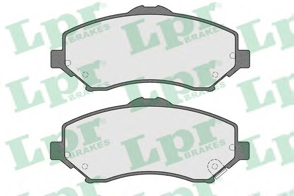 LPR 05P1549 Тормозные колодки LPR для FIAT FREEMONT