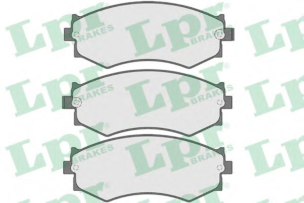 LPR 05P1690 Тормозные колодки LPR для INFINITI