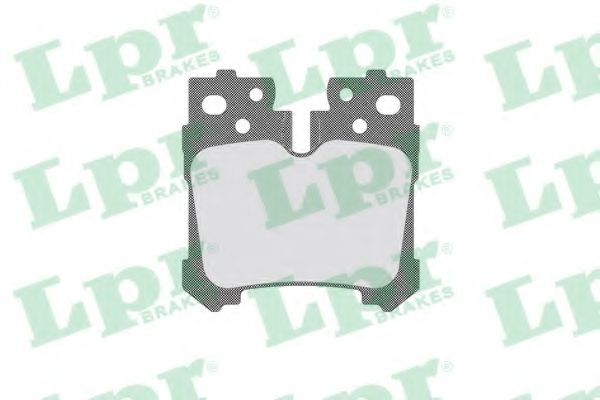 LPR 05P1849 Тормозные колодки для LEXUS LS