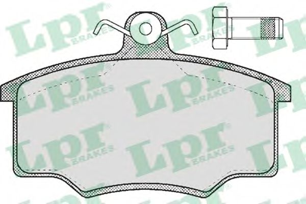 LPR 05P188 Тормозные колодки LPR 
