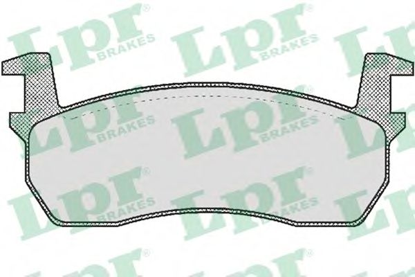 LPR 05P313 Тормозные колодки LPR 