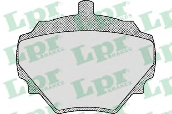 LPR 05P392 Тормозные колодки LPR для LAND ROVER