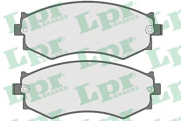 LPR 05P563 Тормозные колодки LPR для INFINITI