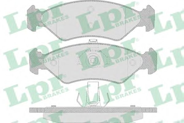 LPR 05P655 Тормозные колодки для FORD