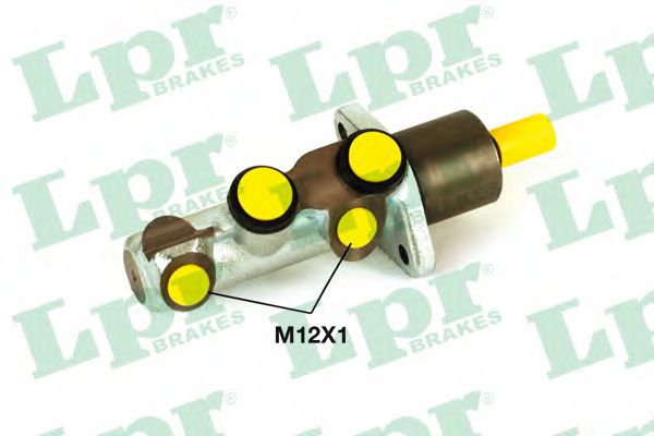 LPR 1372 Главный тормозной цилиндр для SMART