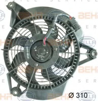 HELLA 8EW351034741 Вентилятор системы охлаждения двигателя 