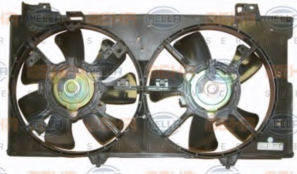HELLA 8EW351040141 Вентилятор, охлаждение двигателя 