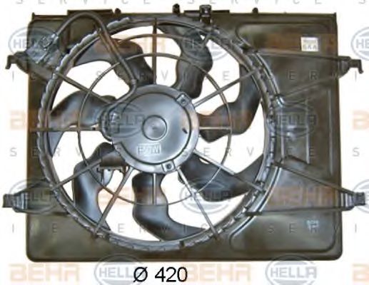 HELLA 8EW351043351 Вентилятор системы охлаждения двигателя 