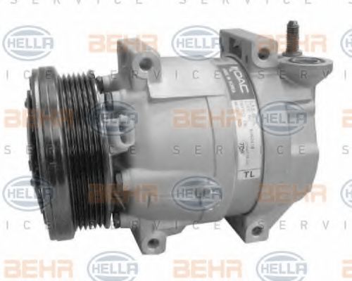 HELLA 8FK351273351 Компрессор, кондиционер 