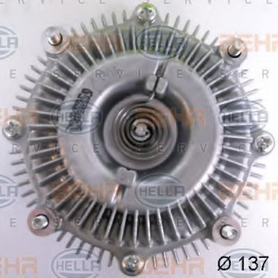 HELLA 8MV376791111 Вентилятор системы охлаждения двигателя для VOLVO 940 2 универсал (945)