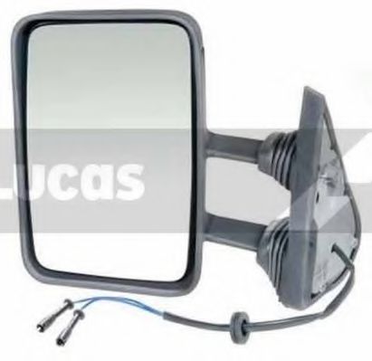 LUCAS ELECTRICAL ADR146 Наружное зеркало  для IVECO DAILY 2 самосвал 49-10 K (15056204, 15056211, 15056304, 15056311)