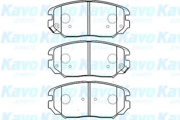 KAVO PARTS BP3029 Тормозные колодки KAVO PARTS для KIA