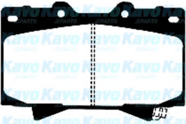 KAVO PARTS BP9040 Тормозные колодки KAVO PARTS для TOYOTA