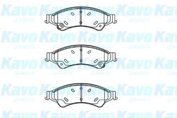 KAVO PARTS BP4583 Тормозные колодки KAVO PARTS 