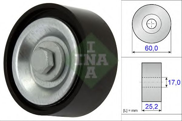 INA 532071510 Ролик ремня генератора для LADA