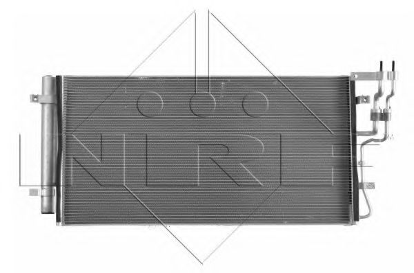 NRF 350009 Радиатор кондиционера NRF 