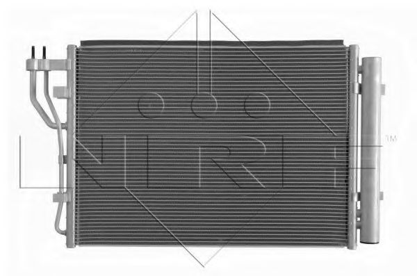 NRF 350013 Радиатор кондиционера NRF 