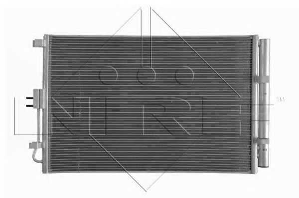 NRF 350015 Радиатор кондиционера NRF 