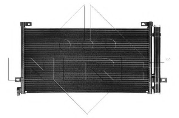 NRF 350391 Радиатор кондиционера для VOLVO FMX