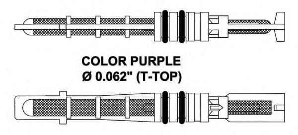 NRF 38206 Расширительный клапан кондиционера для JEEP