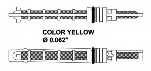 NRF 38212 Пневматический клапан кондиционера для VOLVO