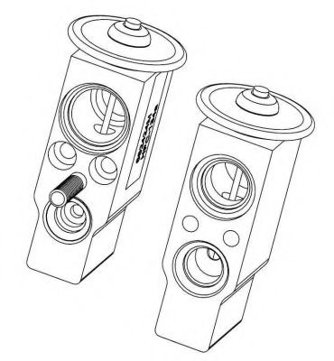 NRF 38406 Пневматический клапан кондиционера NRF 