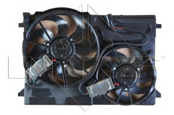 NRF 47714 Вентилятор системы охлаждения двигателя для VOLVO
