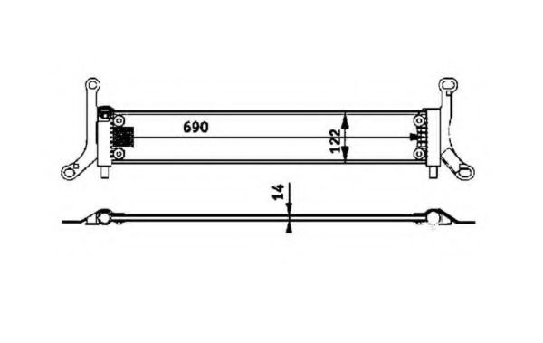NRF 53715 Крышка радиатора для AUDI Q7