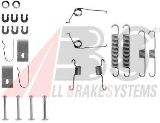 A.B.S. 0693Q Комплектующие, тормозная колодка 