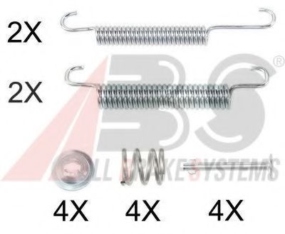 A.B.S. 0893Q Комплектующие, стояночная тормозная система 