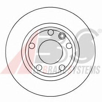 A.B.S. 09556610 Тормозной диск A.B.S. 09556610 Тормозной диск