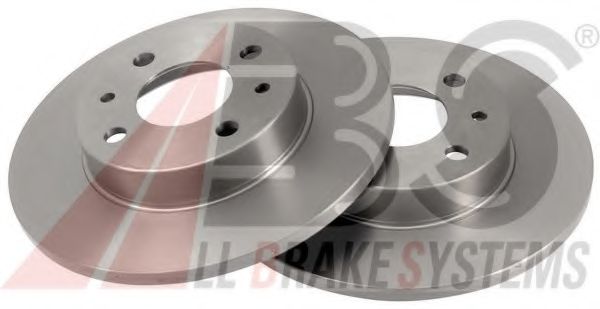 A.B.S. 15857 Тормозные диски для FIAT CINQUECENTO